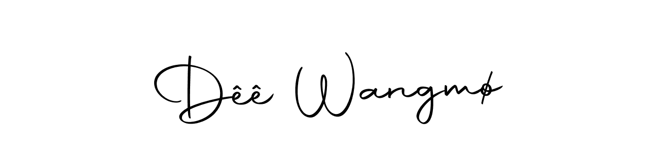 Make a beautiful signature design for name Dêê Wangmø. With this signature (Autography-DOLnW) style, you can create a handwritten signature for free. Dêê Wangmø signature style 10 images and pictures png