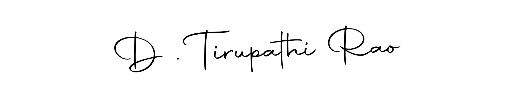 How to Draw D . Tirupathi Rao signature style? Autography-DOLnW is a latest design signature styles for name D . Tirupathi Rao. D . Tirupathi Rao signature style 10 images and pictures png
