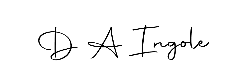 It looks lik you need a new signature style for name D A Ingole. Design unique handwritten (Autography-DOLnW) signature with our free signature maker in just a few clicks. D A Ingole signature style 10 images and pictures png