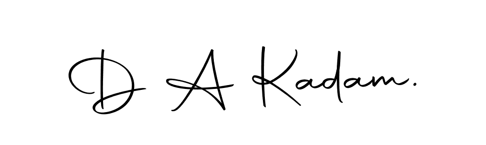 This is the best signature style for the D A Kadam. name. Also you like these signature font (Autography-DOLnW). Mix name signature. D A Kadam. signature style 10 images and pictures png