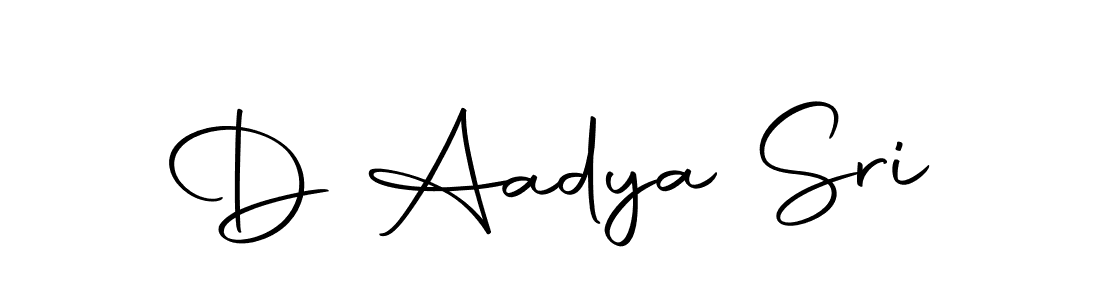 How to make D Aadya Sri signature? Autography-DOLnW is a professional autograph style. Create handwritten signature for D Aadya Sri name. D Aadya Sri signature style 10 images and pictures png