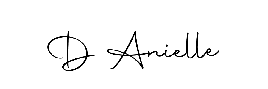 The best way (Autography-DOLnW) to make a short signature is to pick only two or three words in your name. The name D Anielle include a total of six letters. For converting this name. D Anielle signature style 10 images and pictures png