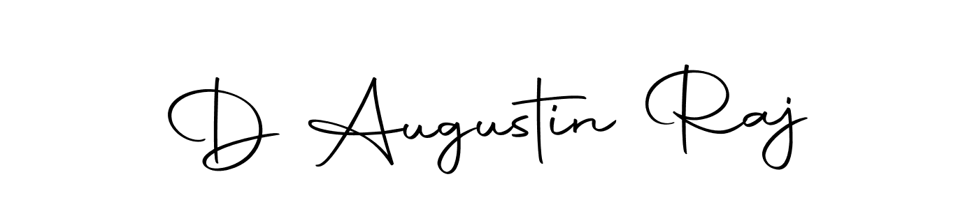 You should practise on your own different ways (Autography-DOLnW) to write your name (D Augustin Raj) in signature. don't let someone else do it for you. D Augustin Raj signature style 10 images and pictures png