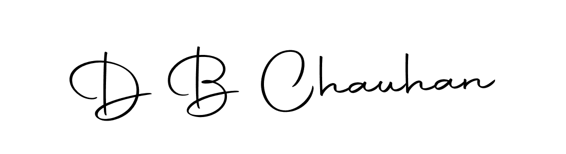 Make a beautiful signature design for name D B Chauhan. Use this online signature maker to create a handwritten signature for free. D B Chauhan signature style 10 images and pictures png