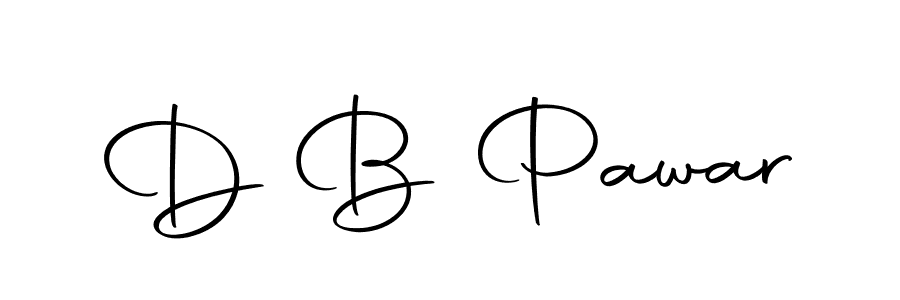 How to make D B Pawar signature? Autography-DOLnW is a professional autograph style. Create handwritten signature for D B Pawar name. D B Pawar signature style 10 images and pictures png