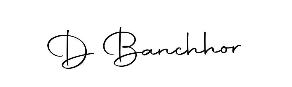 Here are the top 10 professional signature styles for the name D Banchhor. These are the best autograph styles you can use for your name. D Banchhor signature style 10 images and pictures png