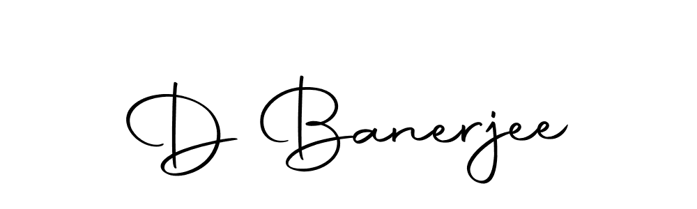 The best way (Autography-DOLnW) to make a short signature is to pick only two or three words in your name. The name D Banerjee include a total of six letters. For converting this name. D Banerjee signature style 10 images and pictures png