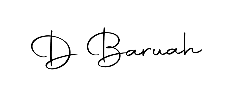 Make a beautiful signature design for name D Baruah. Use this online signature maker to create a handwritten signature for free. D Baruah signature style 10 images and pictures png