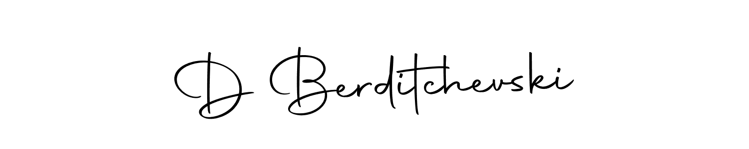 D Berditchevski stylish signature style. Best Handwritten Sign (Autography-DOLnW) for my name. Handwritten Signature Collection Ideas for my name D Berditchevski. D Berditchevski signature style 10 images and pictures png