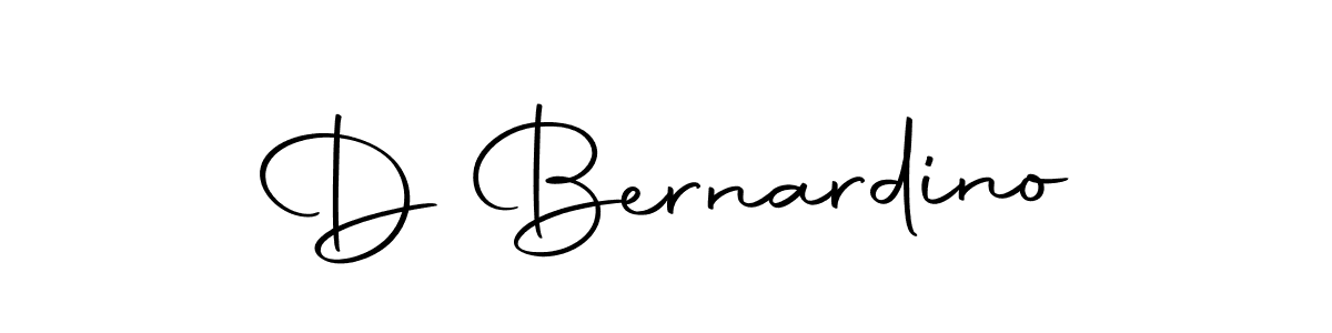 Make a beautiful signature design for name D Bernardino. With this signature (Autography-DOLnW) style, you can create a handwritten signature for free. D Bernardino signature style 10 images and pictures png