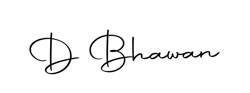 How to make D Bhawan signature? Autography-DOLnW is a professional autograph style. Create handwritten signature for D Bhawan name. D Bhawan signature style 10 images and pictures png
