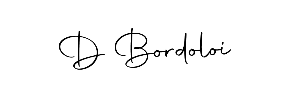 Also we have D Bordoloi name is the best signature style. Create professional handwritten signature collection using Autography-DOLnW autograph style. D Bordoloi signature style 10 images and pictures png