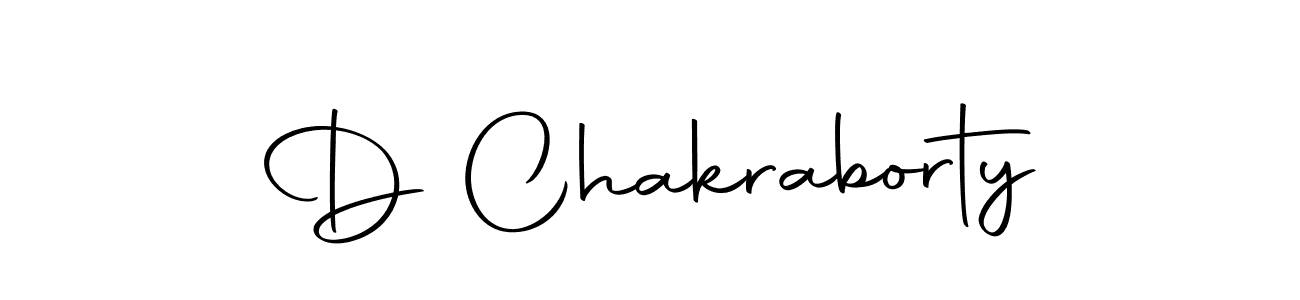 Also we have D Chakraborty name is the best signature style. Create professional handwritten signature collection using Autography-DOLnW autograph style. D Chakraborty signature style 10 images and pictures png