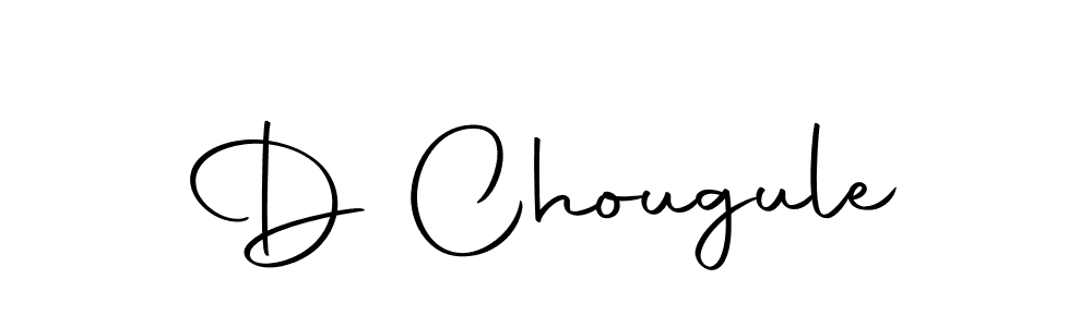 Make a beautiful signature design for name D Chougule. With this signature (Autography-DOLnW) style, you can create a handwritten signature for free. D Chougule signature style 10 images and pictures png