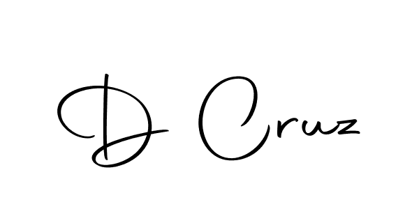 D Cruz stylish signature style. Best Handwritten Sign (Autography-DOLnW) for my name. Handwritten Signature Collection Ideas for my name D Cruz. D Cruz signature style 10 images and pictures png
