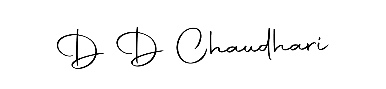 Also we have D D Chaudhari name is the best signature style. Create professional handwritten signature collection using Autography-DOLnW autograph style. D D Chaudhari signature style 10 images and pictures png