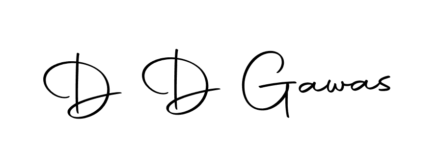 D D Gawas stylish signature style. Best Handwritten Sign (Autography-DOLnW) for my name. Handwritten Signature Collection Ideas for my name D D Gawas. D D Gawas signature style 10 images and pictures png
