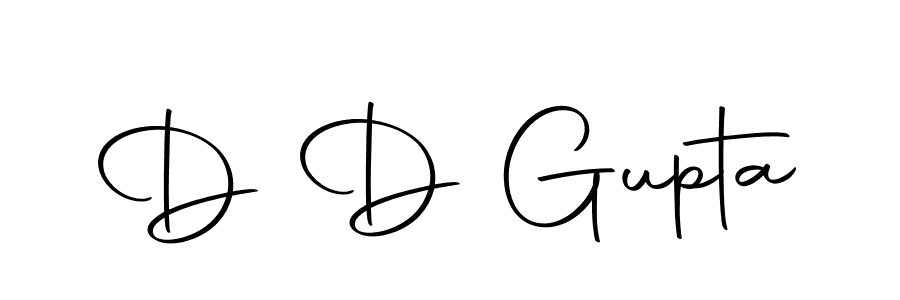 How to make D D Gupta signature? Autography-DOLnW is a professional autograph style. Create handwritten signature for D D Gupta name. D D Gupta signature style 10 images and pictures png