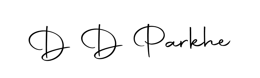 You should practise on your own different ways (Autography-DOLnW) to write your name (D D Parkhe) in signature. don't let someone else do it for you. D D Parkhe signature style 10 images and pictures png
