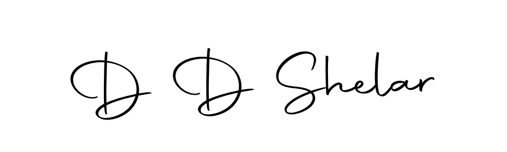 The best way (Autography-DOLnW) to make a short signature is to pick only two or three words in your name. The name D D Shelar include a total of six letters. For converting this name. D D Shelar signature style 10 images and pictures png