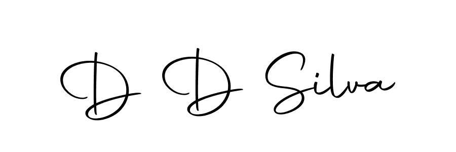 Design your own signature with our free online signature maker. With this signature software, you can create a handwritten (Autography-DOLnW) signature for name D D Silva. D D Silva signature style 10 images and pictures png