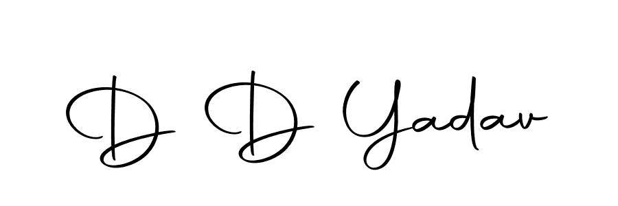 How to make D D Yadav name signature. Use Autography-DOLnW style for creating short signs online. This is the latest handwritten sign. D D Yadav signature style 10 images and pictures png