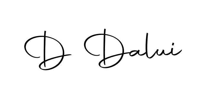 How to make D Dalui name signature. Use Autography-DOLnW style for creating short signs online. This is the latest handwritten sign. D Dalui signature style 10 images and pictures png