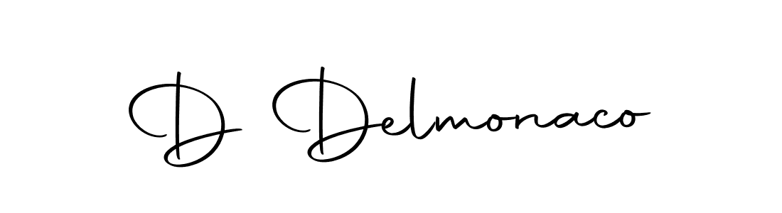 Make a beautiful signature design for name D Delmonaco. With this signature (Autography-DOLnW) style, you can create a handwritten signature for free. D Delmonaco signature style 10 images and pictures png