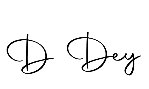 The best way (Autography-DOLnW) to make a short signature is to pick only two or three words in your name. The name D Dey include a total of six letters. For converting this name. D Dey signature style 10 images and pictures png