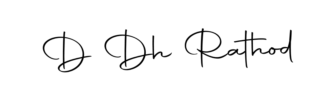 How to make D Dh Rathod signature? Autography-DOLnW is a professional autograph style. Create handwritten signature for D Dh Rathod name. D Dh Rathod signature style 10 images and pictures png