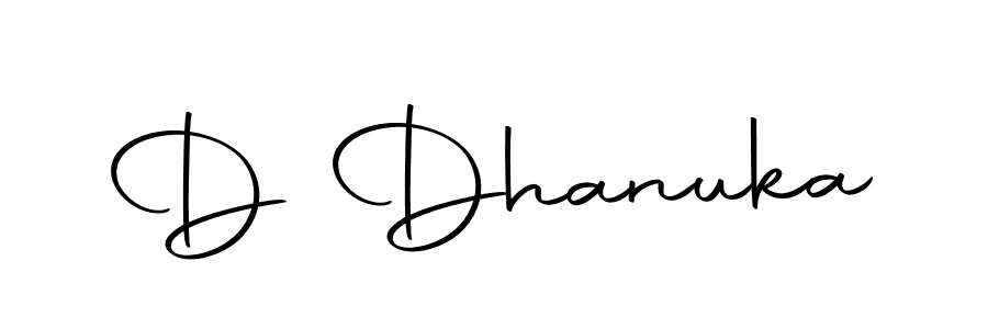 You can use this online signature creator to create a handwritten signature for the name D Dhanuka. This is the best online autograph maker. D Dhanuka signature style 10 images and pictures png