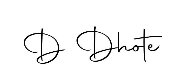 Once you've used our free online signature maker to create your best signature Autography-DOLnW style, it's time to enjoy all of the benefits that D Dhote name signing documents. D Dhote signature style 10 images and pictures png