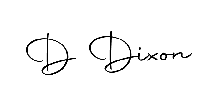 How to make D Dixon signature? Autography-DOLnW is a professional autograph style. Create handwritten signature for D Dixon name. D Dixon signature style 10 images and pictures png