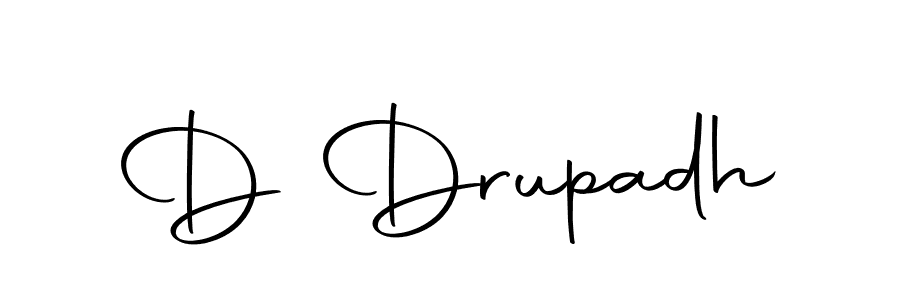 How to make D Drupadh signature? Autography-DOLnW is a professional autograph style. Create handwritten signature for D Drupadh name. D Drupadh signature style 10 images and pictures png