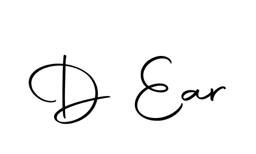 This is the best signature style for the D Ear name. Also you like these signature font (Autography-DOLnW). Mix name signature. D Ear signature style 10 images and pictures png
