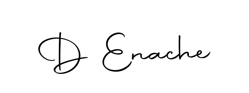 How to make D Enache signature? Autography-DOLnW is a professional autograph style. Create handwritten signature for D Enache name. D Enache signature style 10 images and pictures png
