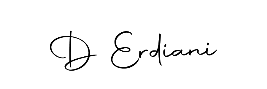 How to make D Erdiani signature? Autography-DOLnW is a professional autograph style. Create handwritten signature for D Erdiani name. D Erdiani signature style 10 images and pictures png
