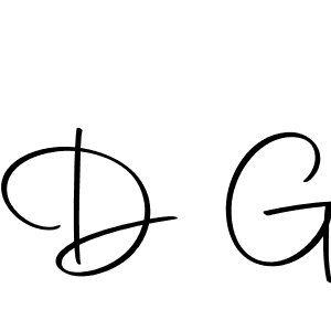 Make a beautiful signature design for name D G. With this signature (Autography-DOLnW) style, you can create a handwritten signature for free. D G signature style 10 images and pictures png