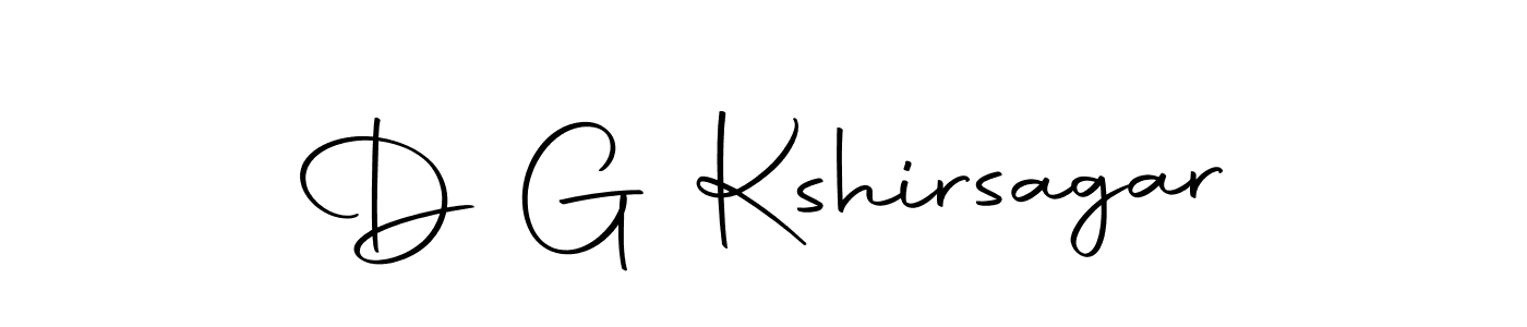 The best way (Autography-DOLnW) to make a short signature is to pick only two or three words in your name. The name D G Kshirsagar include a total of six letters. For converting this name. D G Kshirsagar signature style 10 images and pictures png