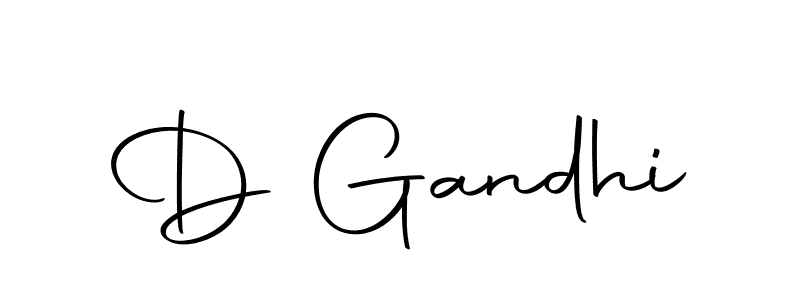 You should practise on your own different ways (Autography-DOLnW) to write your name (D Gandhi) in signature. don't let someone else do it for you. D Gandhi signature style 10 images and pictures png