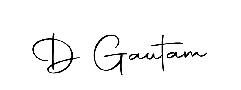 Make a beautiful signature design for name D Gautam. With this signature (Autography-DOLnW) style, you can create a handwritten signature for free. D Gautam signature style 10 images and pictures png