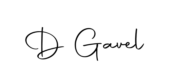 Use a signature maker to create a handwritten signature online. With this signature software, you can design (Autography-DOLnW) your own signature for name D Gavel. D Gavel signature style 10 images and pictures png