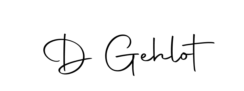 How to make D Gehlot signature? Autography-DOLnW is a professional autograph style. Create handwritten signature for D Gehlot name. D Gehlot signature style 10 images and pictures png