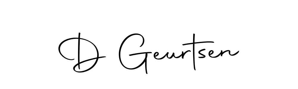 Similarly Autography-DOLnW is the best handwritten signature design. Signature creator online .You can use it as an online autograph creator for name D Geurtsen. D Geurtsen signature style 10 images and pictures png