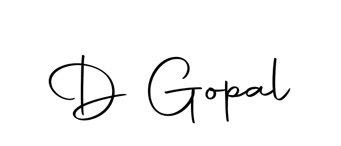 Use a signature maker to create a handwritten signature online. With this signature software, you can design (Autography-DOLnW) your own signature for name D Gopal. D Gopal signature style 10 images and pictures png