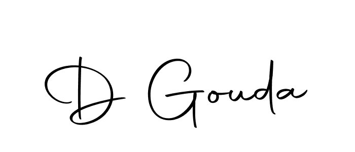 Best and Professional Signature Style for D Gouda. Autography-DOLnW Best Signature Style Collection. D Gouda signature style 10 images and pictures png