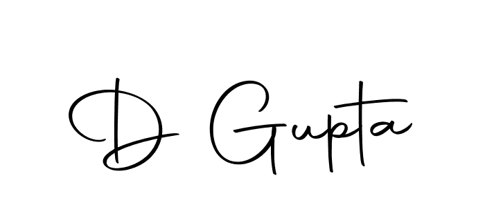 You should practise on your own different ways (Autography-DOLnW) to write your name (D Gupta) in signature. don't let someone else do it for you. D Gupta signature style 10 images and pictures png