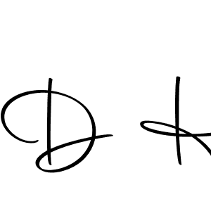 How to make D H signature? Autography-DOLnW is a professional autograph style. Create handwritten signature for D H name. D H signature style 10 images and pictures png