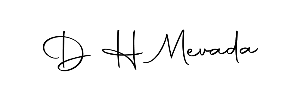 It looks lik you need a new signature style for name D H Mevada. Design unique handwritten (Autography-DOLnW) signature with our free signature maker in just a few clicks. D H Mevada signature style 10 images and pictures png