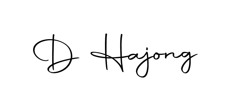Create a beautiful signature design for name D Hajong. With this signature (Autography-DOLnW) fonts, you can make a handwritten signature for free. D Hajong signature style 10 images and pictures png